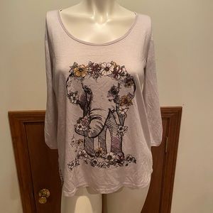 NWT Elephant Shirt